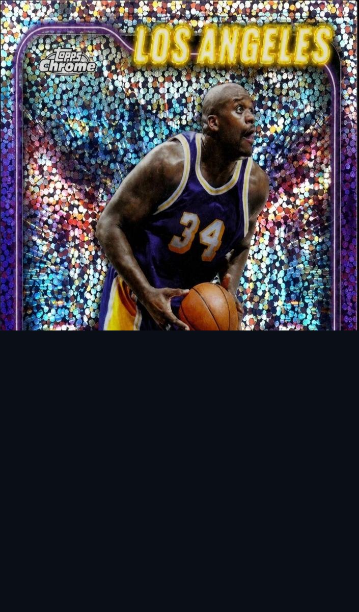 Masked 2024-25 Topps Chrome Basketball card