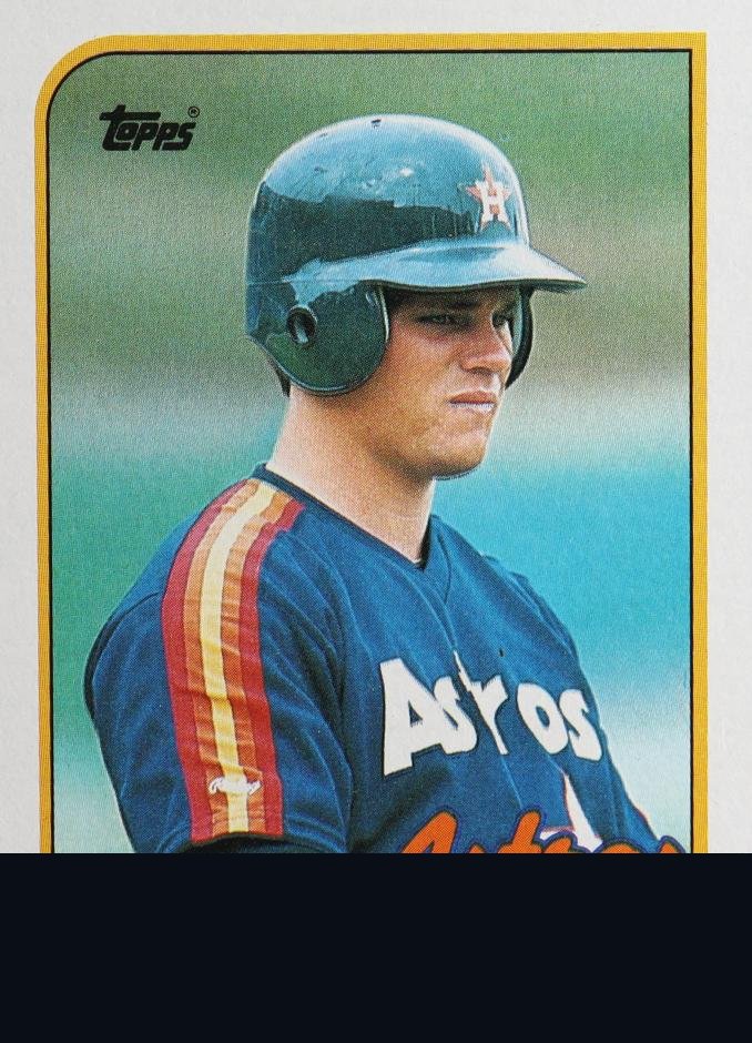 Masked 1989 Topps Baseball card