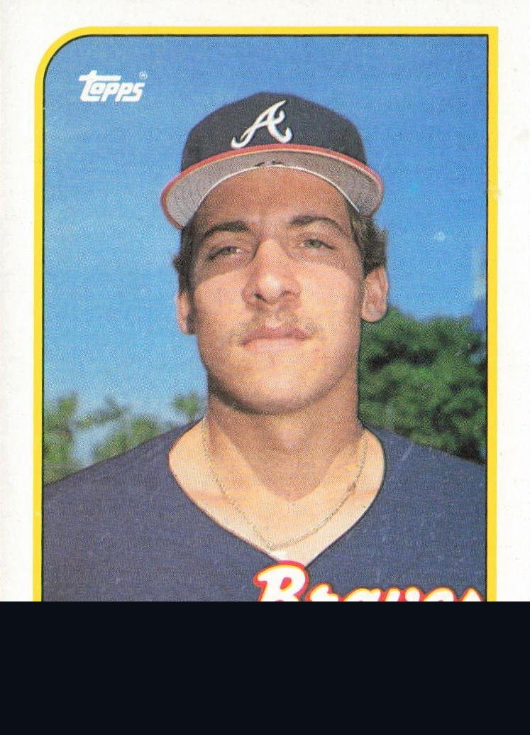 Masked 1989 Topps Baseball card