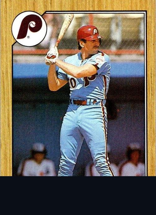 Masked 1987 Topps Baseball card