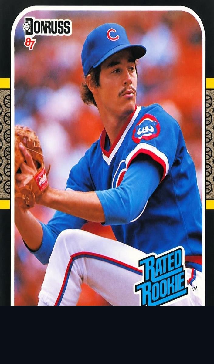 Masked 1987 Donruss Baseball card