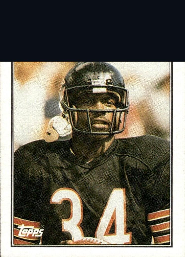 Masked 1987 Topps Football card