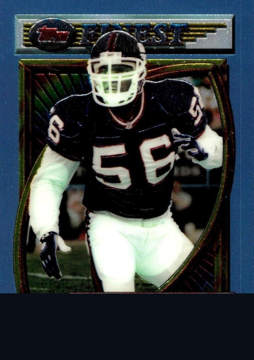 Masked 1994 Topps Football card