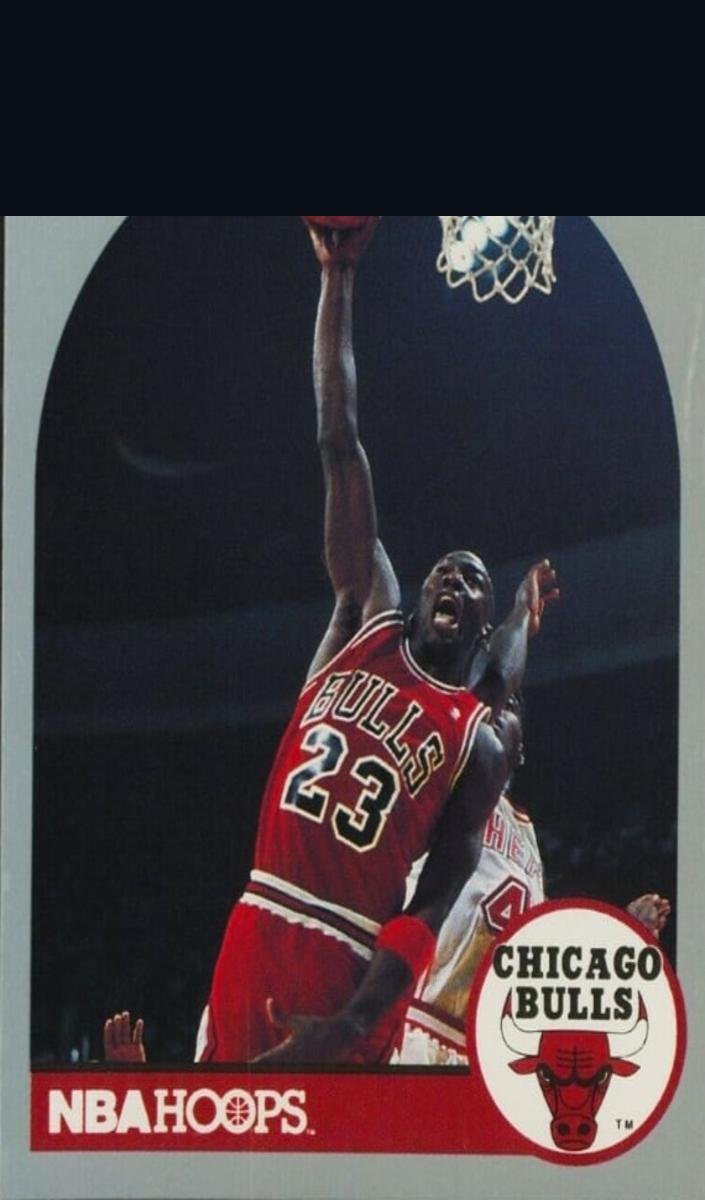 Masked 1990 Hoops Basketball card