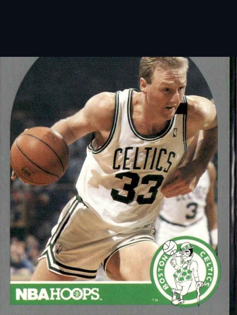 Masked 1990 Hoops Basketball card
